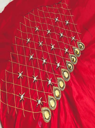 Aari Embroidered Bridal Blouse- Customised order- Pre-orders Taken