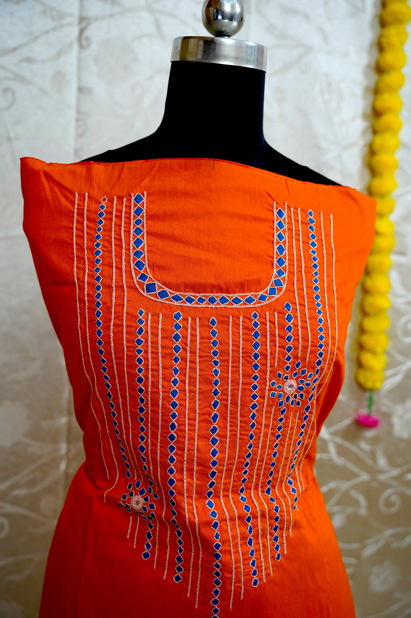 Kashmiri diamond work Tops- AI Generated image added for reference