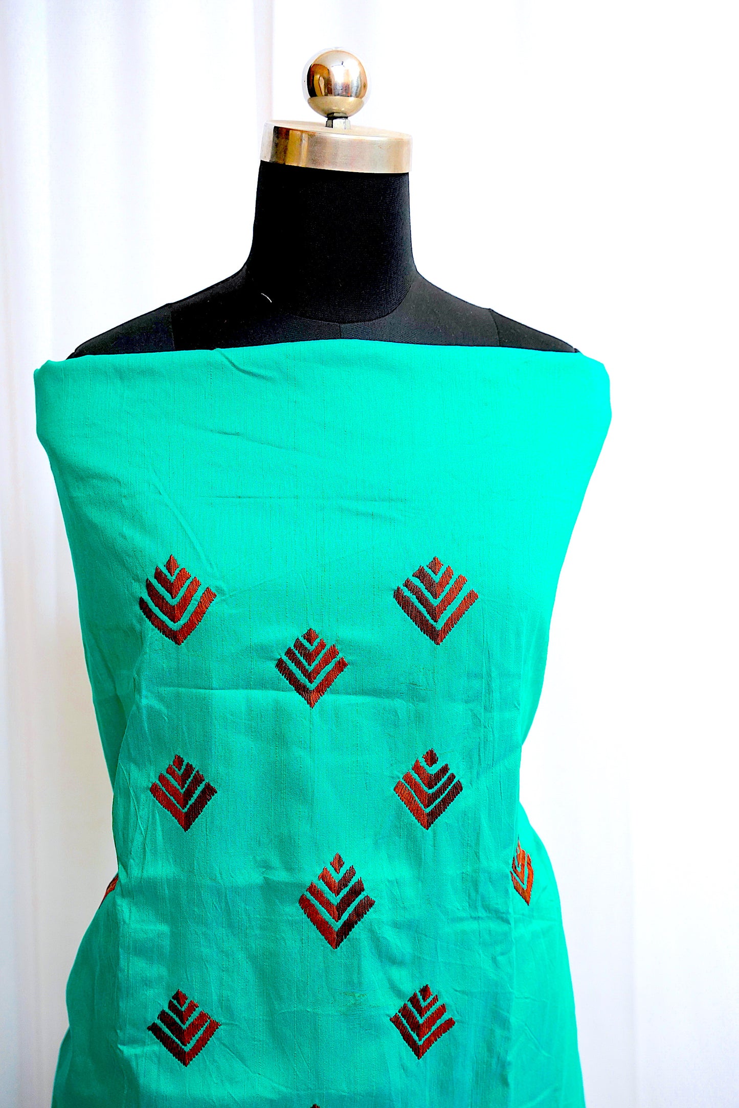 Phulkari work tops- AI Generated image added for reference