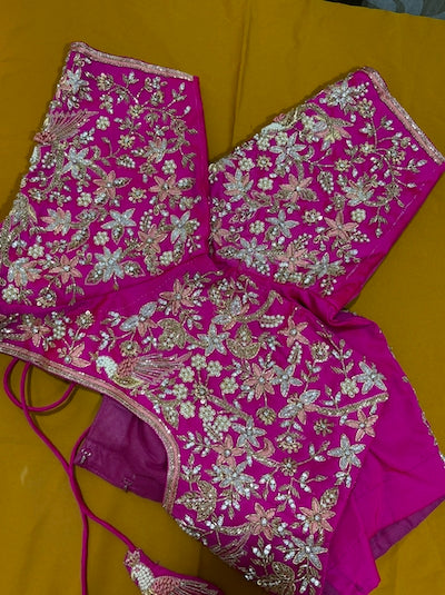 Aari Embroidered Bridal Blouse- Customised order- Pre-orders Taken