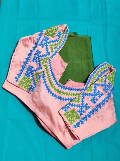 Kutch or Sindhi Work Blouse- Customised for a customer