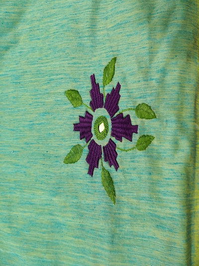 Kamal kadai Tops - Green