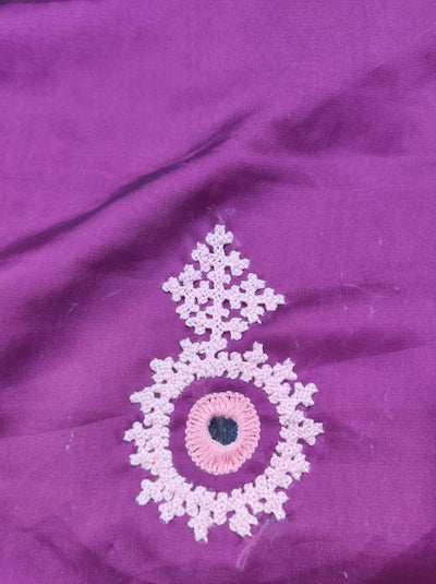 Kutch work Tops - Magenta