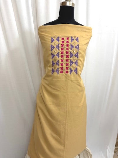 Kutch work Tops Beige