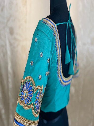 Aari Embroidered Bridal Blouse- Customised order- Pre-orders Taken