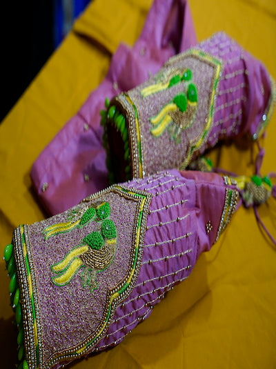 Aari Embroidered Bridal Blouse- Customised order- Pre-orders Taken- AI image attached for reference