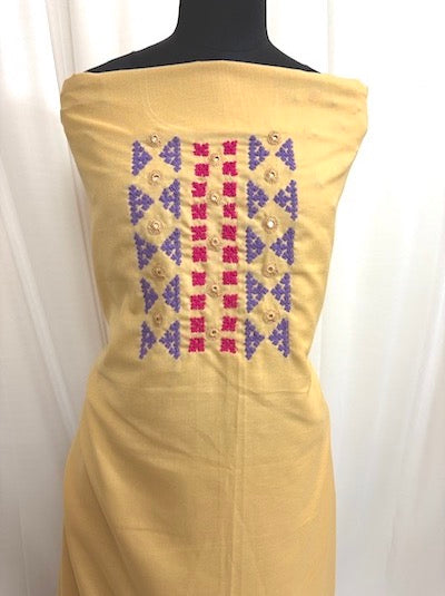 Kutch work Tops Beige