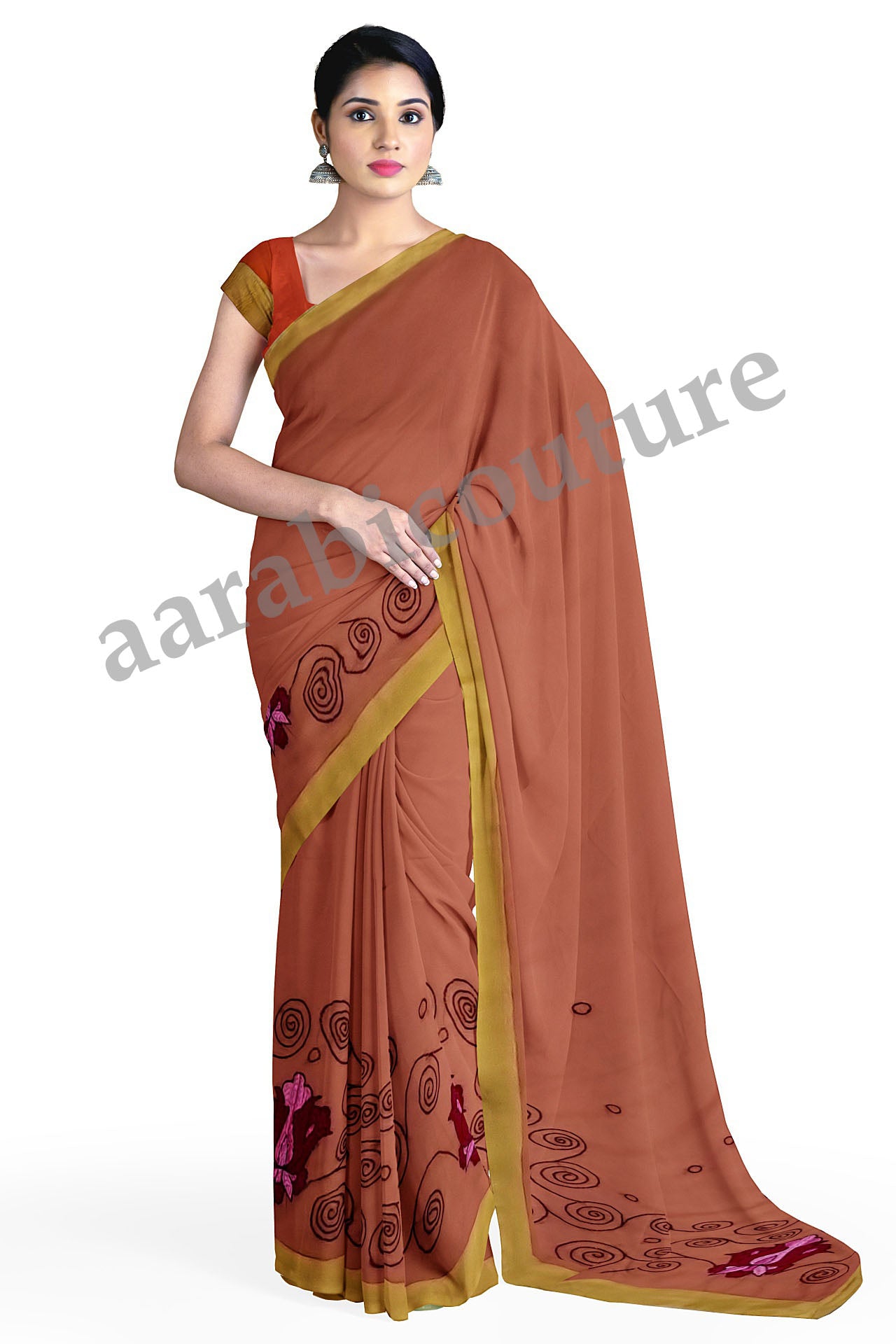 Kantha embroidered Sarees CODE : 2ACS03a-  50% OFF only on 08.03.25 women's day special