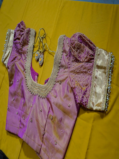 Aari Embroidered Bridal Blouse- Customised order- Pre-orders Taken- AI image attached for reference