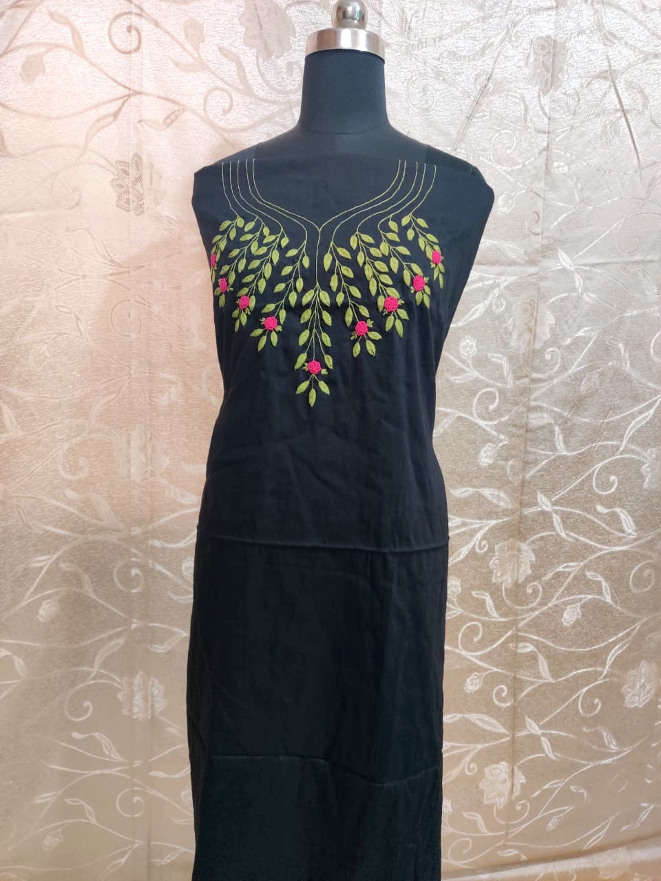Bullion rose embroidery  Work Tops -  50% OFF only on 08.03.25 women's day special