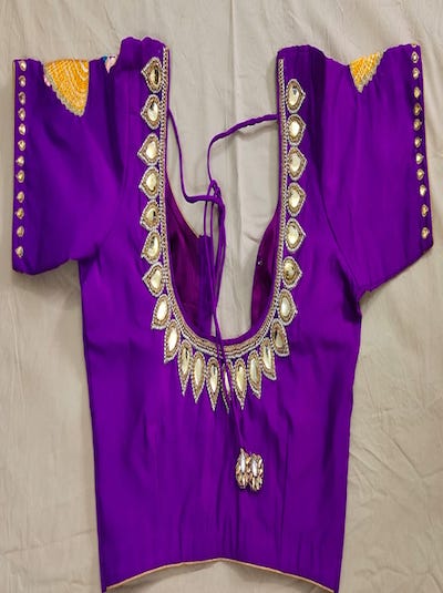 Aari Embroidered Bridal Blouse- Customised order- Pre-orders Taken-  AI image attached for reference