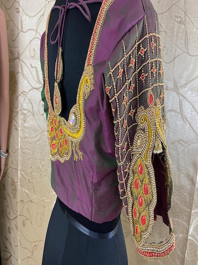 Aari Embroidered Bridal Blouse- Customised order- Pre-orders Taken