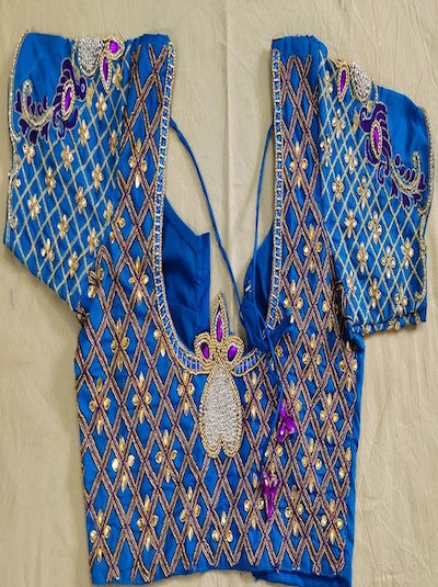 Aari Embroidered Bridal Blouse- Customised order- Pre-orders Taken