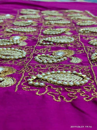 Aari Embroidered Bridal Blouse- Customised order- Pre-orders Taken