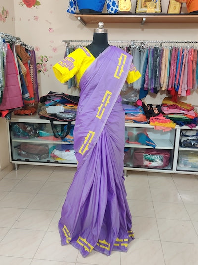 Kutch Work Hand embroidery Saree- Customised order- Pre-orders Taken