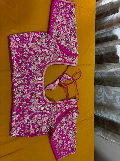 Aari Embroidered Bridal Blouse- Customised order- Pre-orders Taken