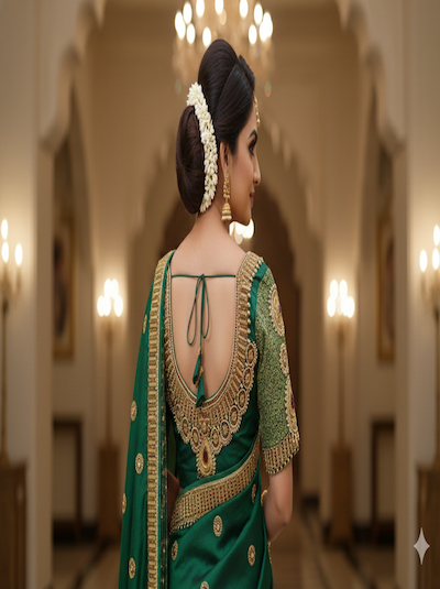 Aari Embroidered Bridal Blouse- Customised order- Pre-orders Taken- AI image attached for reference