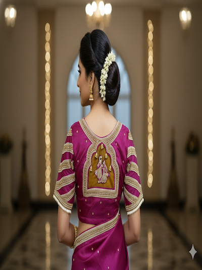 Aari Embroidered Bridal Blouse- Customised order- Pre-orders Taken- AI image attached for reference