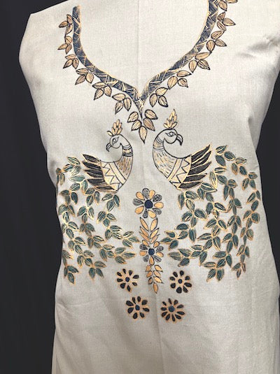 Madhubani paintings - Peacock Design