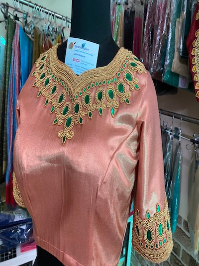 Aari Embroidered Bridal Blouse- Customised order- Pre-orders Taken
