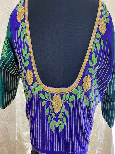 Aari Embroidered Bridal Blouse- Customised order- Pre-orders Taken