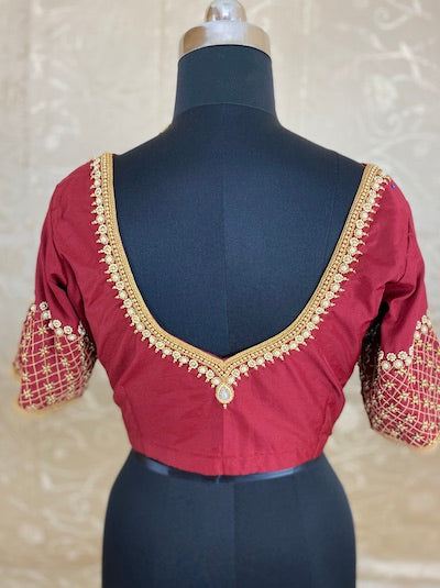 Aari Embroidered Blouse- Customised order- Pre-orders Taken