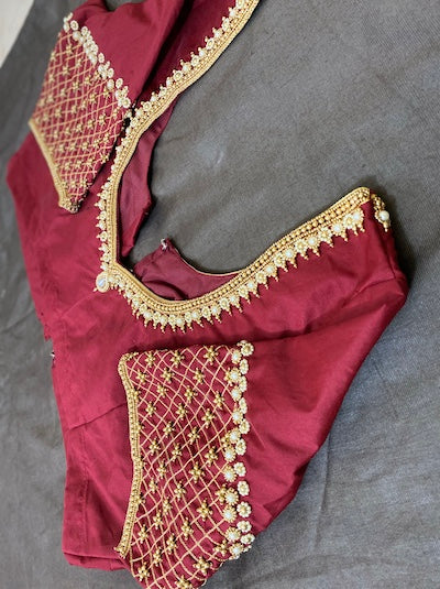 Aari Embroidered Blouse- Customised order- Pre-orders Taken