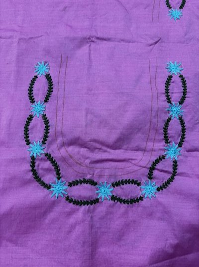 Chemanthy  Embroidered Blouse