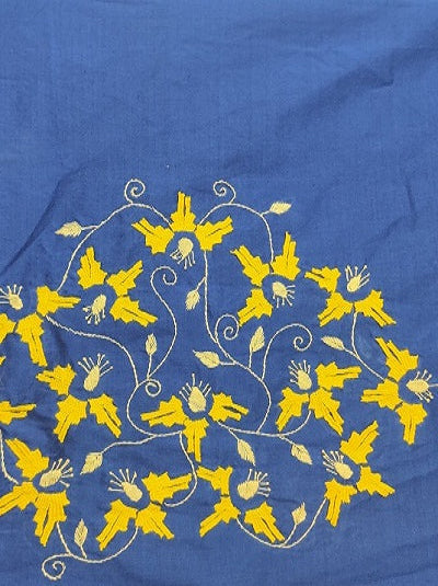 Kamal Kadai Hand embroidered Work Blouse  UNSTITCHED