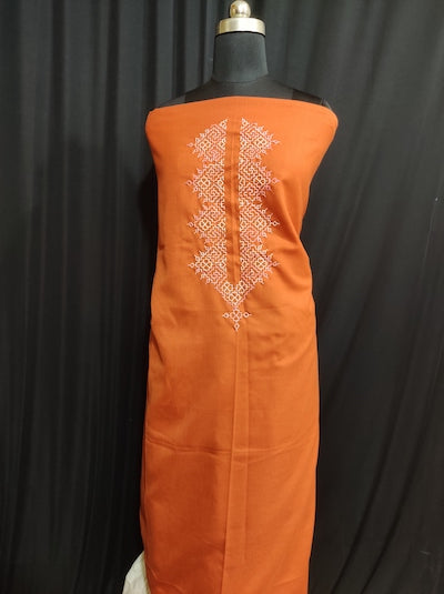 Kasuti work Tops - Brown