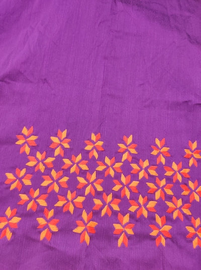 Phulkari Tops- Magenta