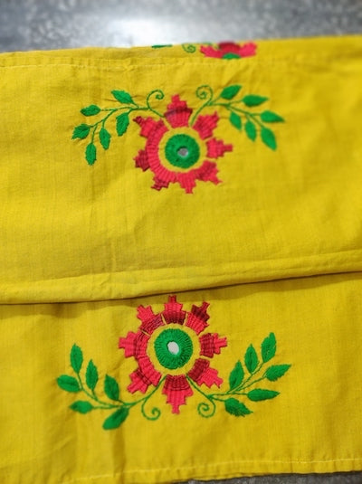 Kamal Kadai Hand embroidered Work Blouse  UNSTITCHED