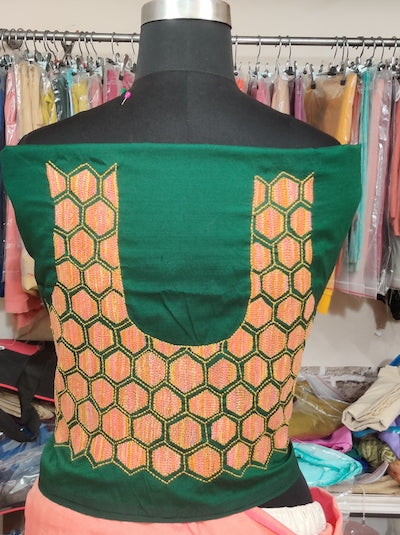 Kantha  Saree  DISPLAY PURPOSE; CAN BE CUSTOMIZED UPON REQUEST- AI Generated image attached for reference only