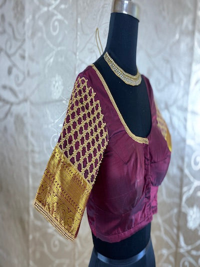 Aari Embroidered Bridal Blouse- Customised order- Pre-orders Taken