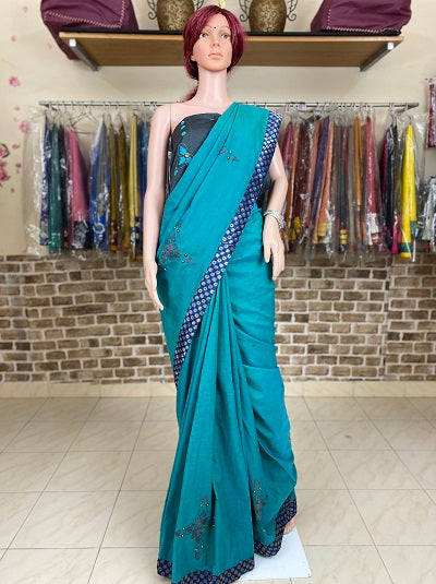 Kamal kadai work  Saree  DISPLAY PURPOSE; CAN BE CUSTOMIZED UPON REQUEST