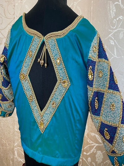 Aari Embroidered Bridal Blouse- Customised order- Pre-orders Taken