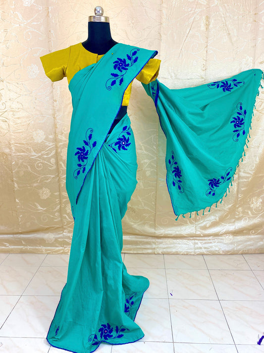 Kamal kadai work  Saree  DISPLAY PURPOSE; CAN BE CUSTOMIZED UPON REQUEST