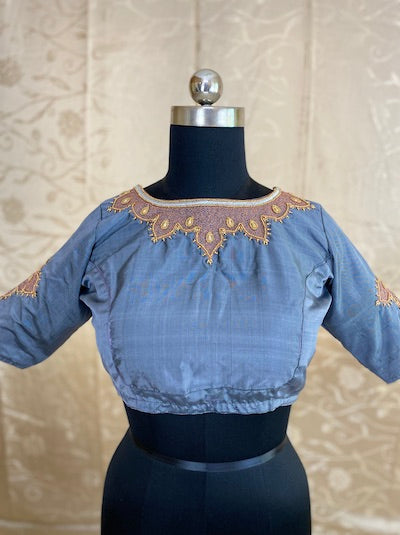 Aari Embroidered Bridal Blouse- Customised order- Pre-orders Taken