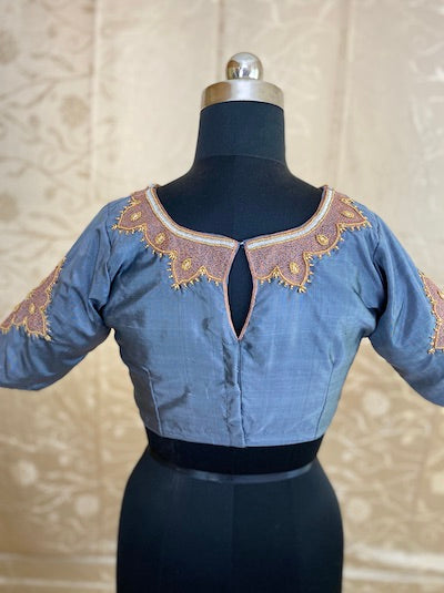 Aari Embroidered Bridal Blouse- Customised order- Pre-orders Taken