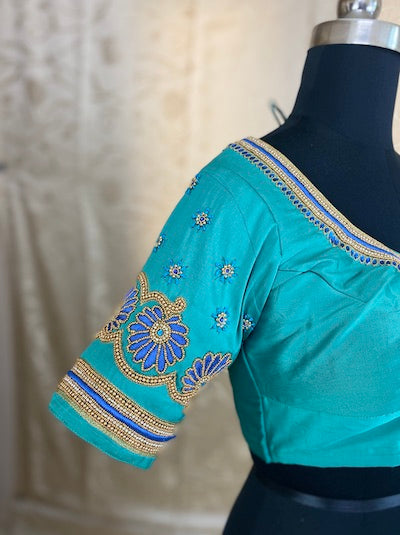 Aari Embroidered Bridal Blouse- Customised order- Pre-orders Taken