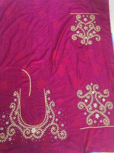 Aari Embroidered Blouse- Customised order- Pre-orders Taken