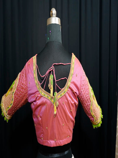 Aari Embroidered Bridal Blouse- Customised order- Pre-orders Taken- AI image attached for reference
