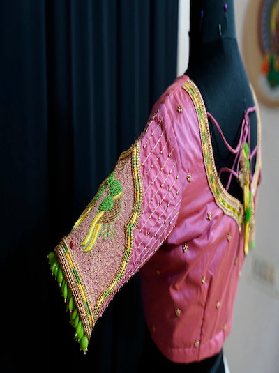 Aari Embroidered Bridal Blouse- Customised order- Pre-orders Taken- AI image attached for reference