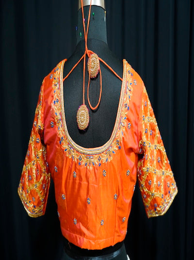 Aari Embroidered Bridal Blouse- Customised order- Pre-orders Taken- AI image attached for reference