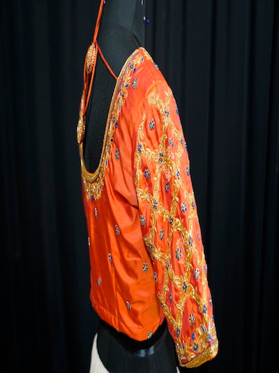 Aari Embroidered Bridal Blouse- Customised order- Pre-orders Taken- AI image attached for reference