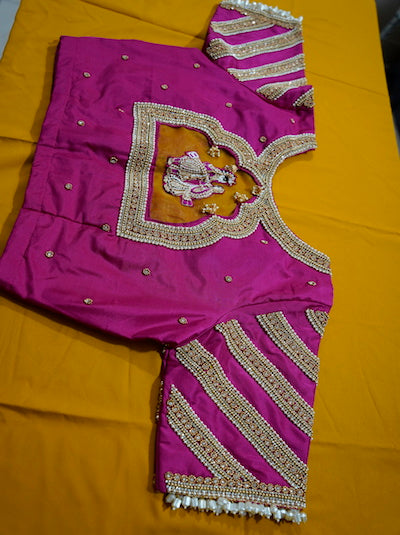 Aari Embroidered Bridal Blouse- Customised order- Pre-orders Taken- AI image attached for reference