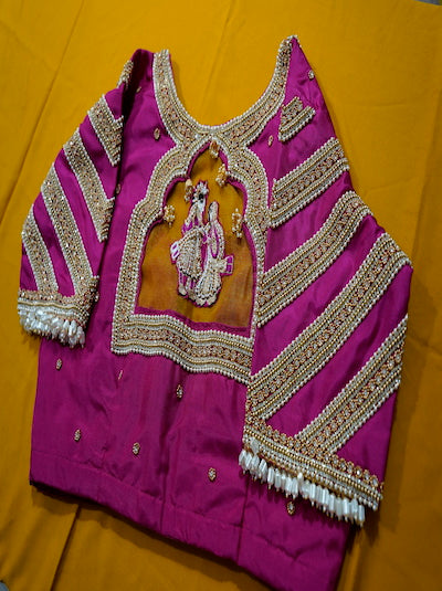 Aari Embroidered Bridal Blouse- Customised order- Pre-orders Taken- AI image attached for reference