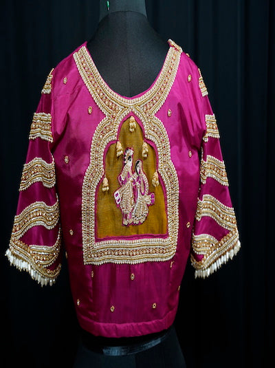 Aari Embroidered Bridal Blouse- Customised order- Pre-orders Taken- AI image attached for reference