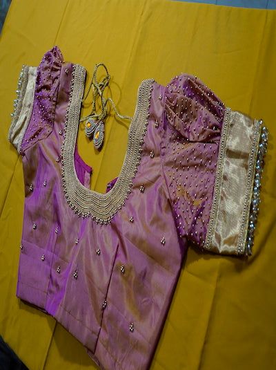 Aari Embroidered Bridal Blouse- Customised order- Pre-orders Taken- AI image attached for reference