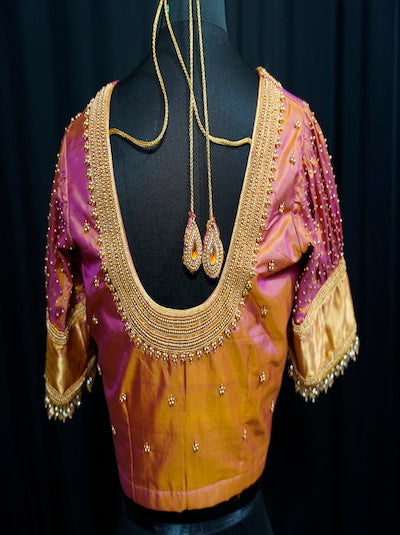 Aari Embroidered Bridal Blouse- Customised order- Pre-orders Taken- AI image attached for reference